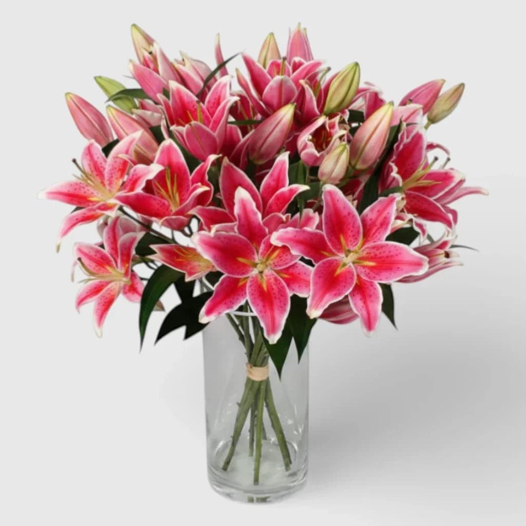 Bouquet de lys ' Ambiance colorée '