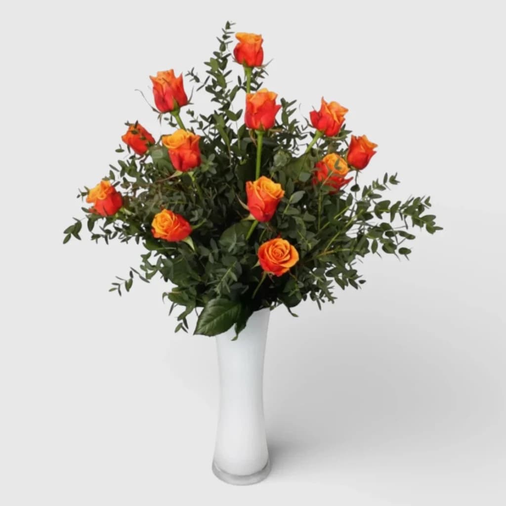 Bouquet de roses ' Pour ma bien-aimée '
