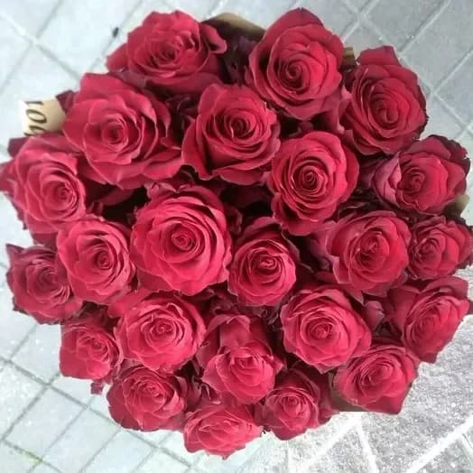 Bouquet de fleurs ' 23 Roses Rouges '