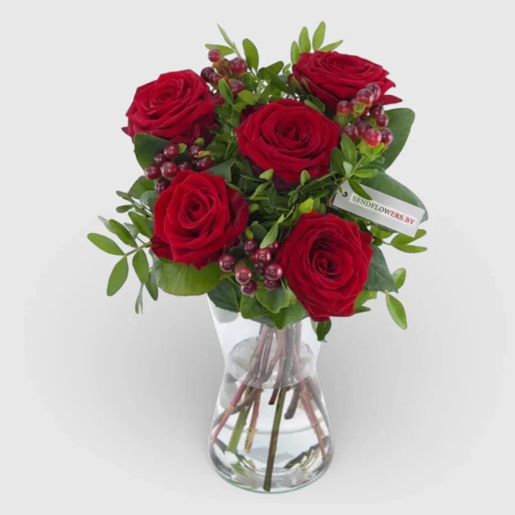 Букет из роз "Прекрасный день"