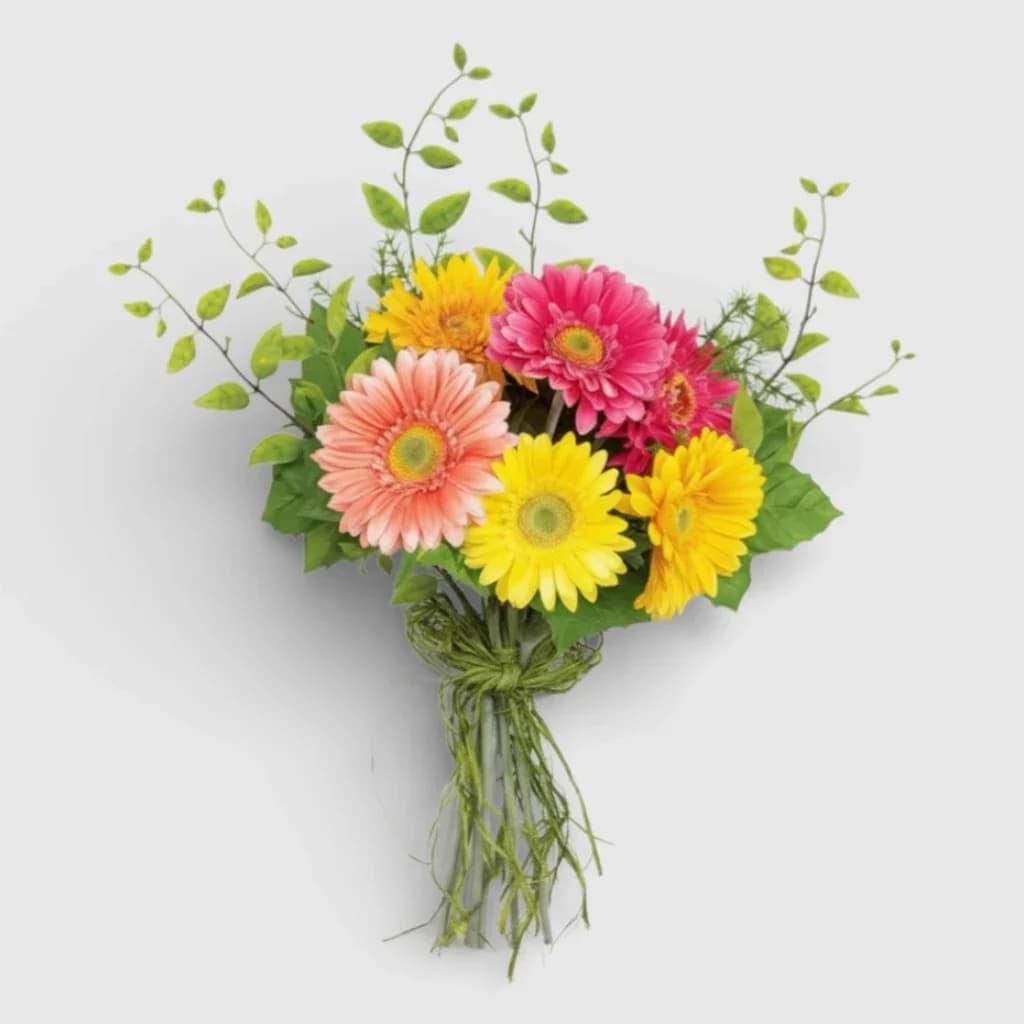 Bouquet de gerberas multicolores ' Énergie des Fleurs '