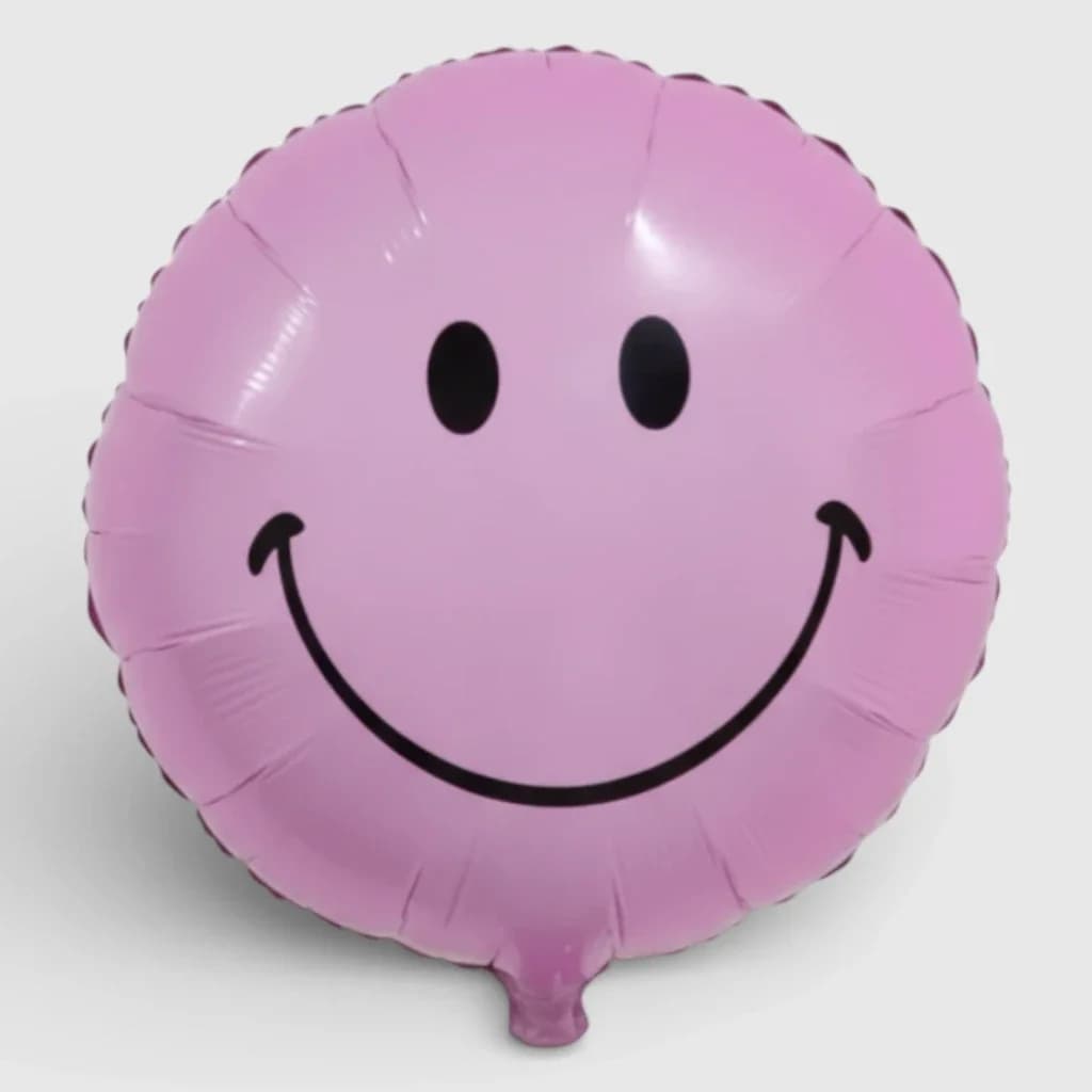 Ballon en aluminium ' Smiley ', n° 1