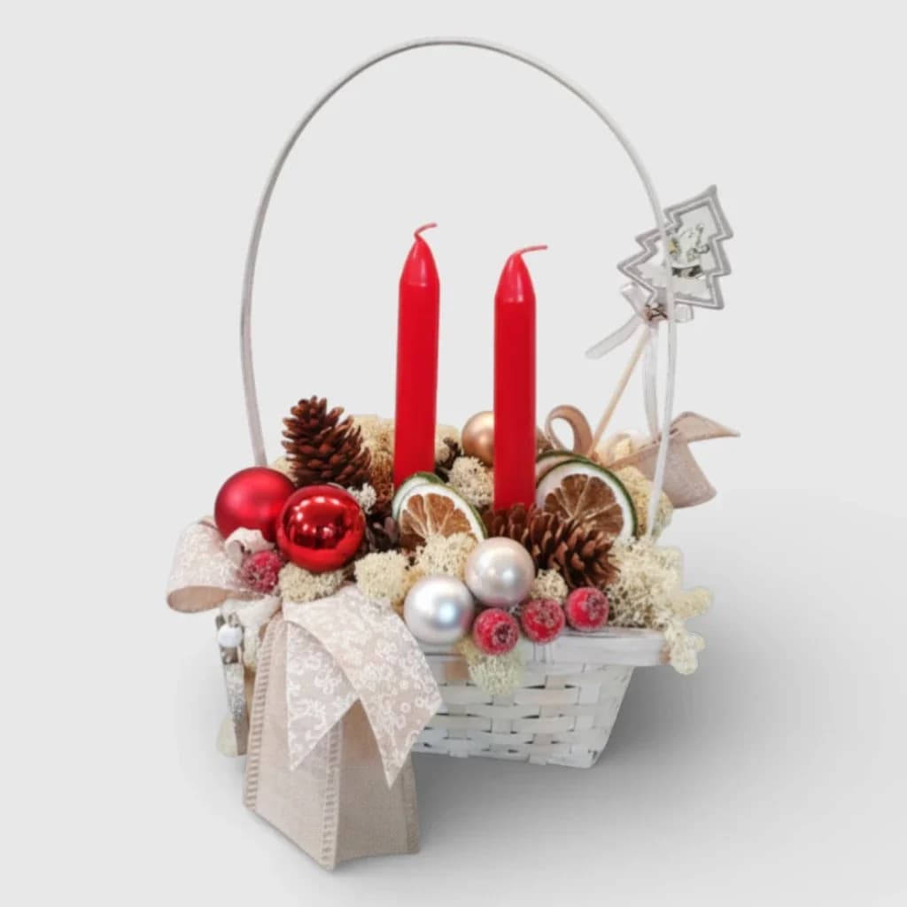 Composition de Noël ' Fête éclatante '