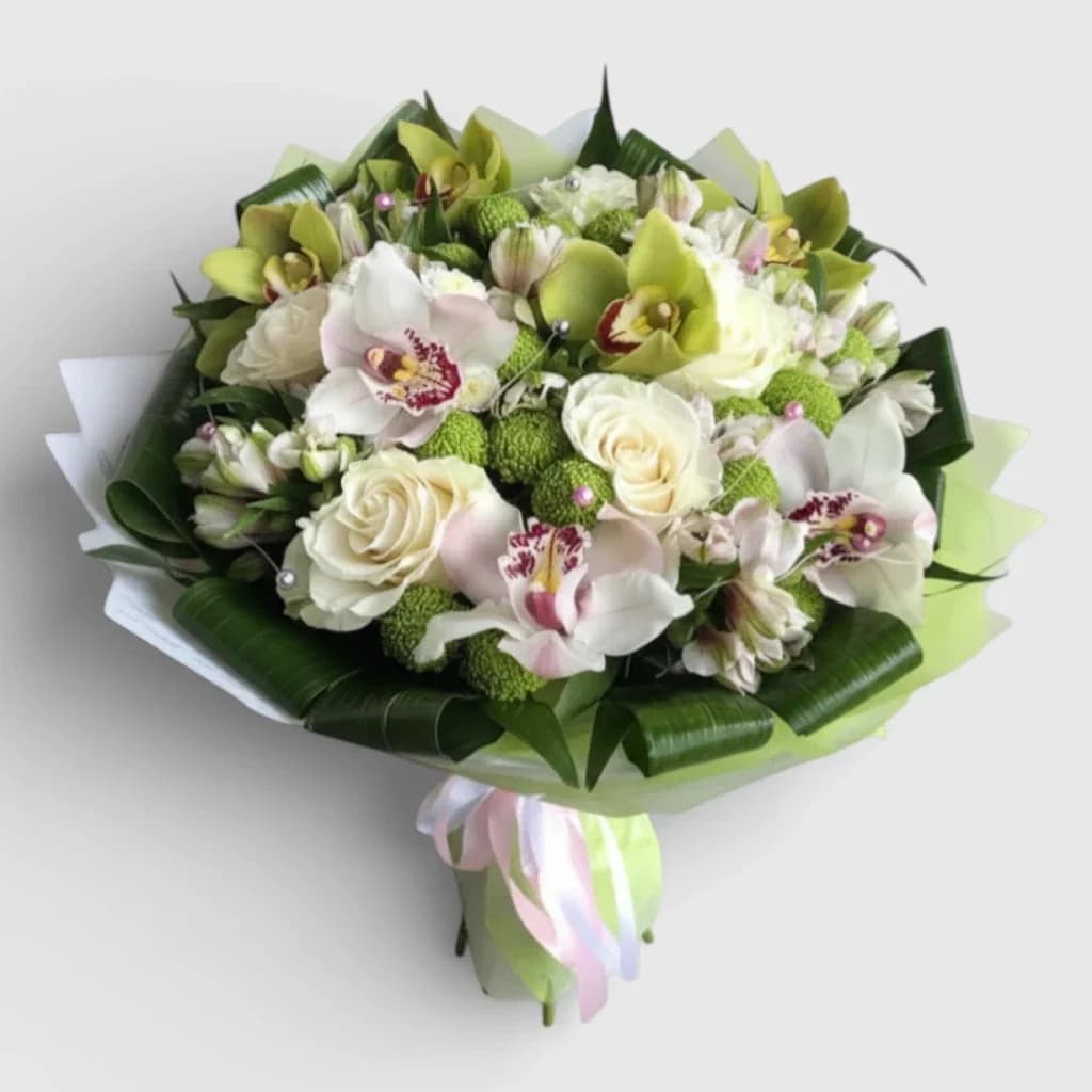 Bouquet d'orchidées ' Pour toi '