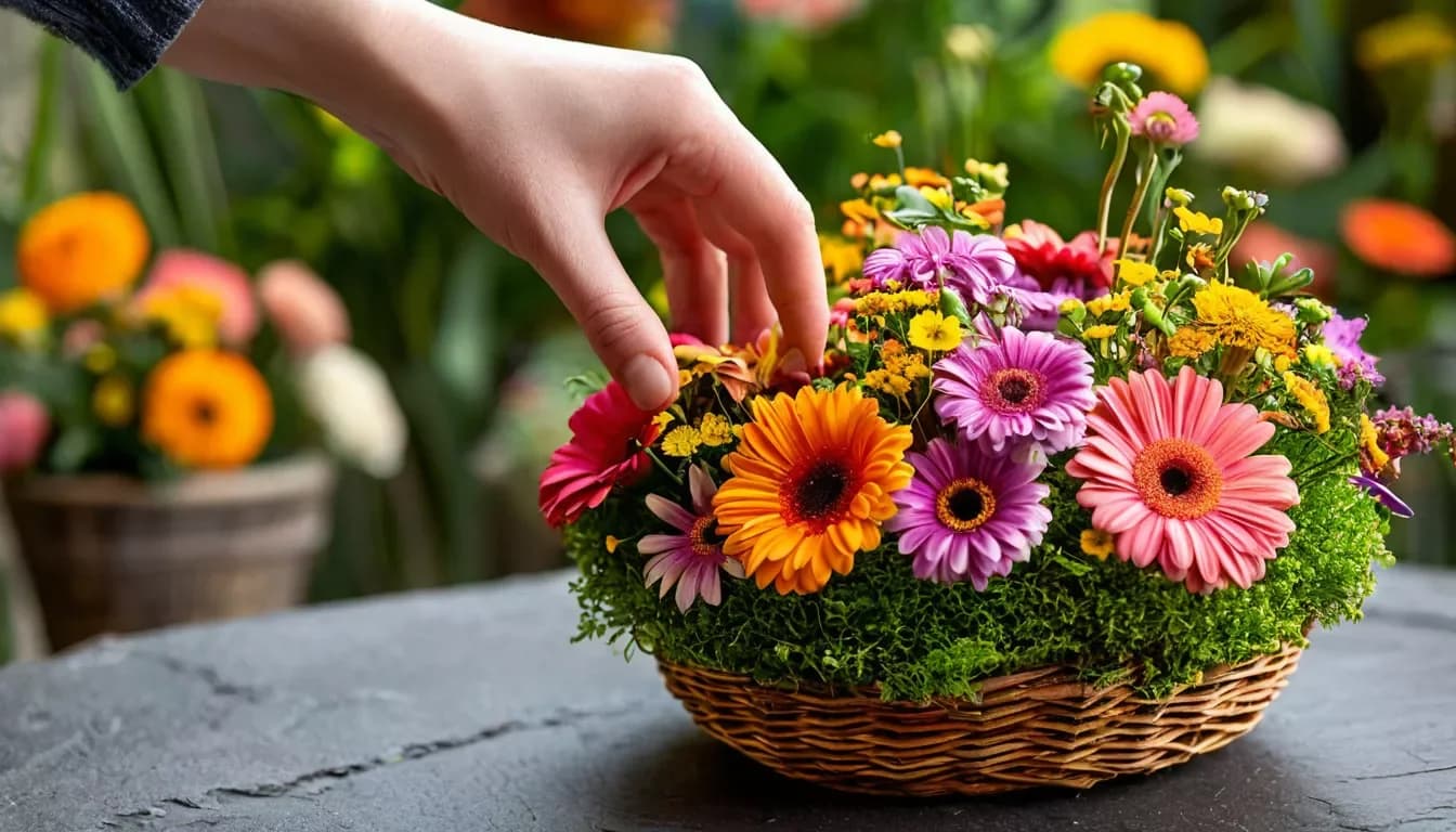 Comment prendre soin des fleurs dans une mousse florale