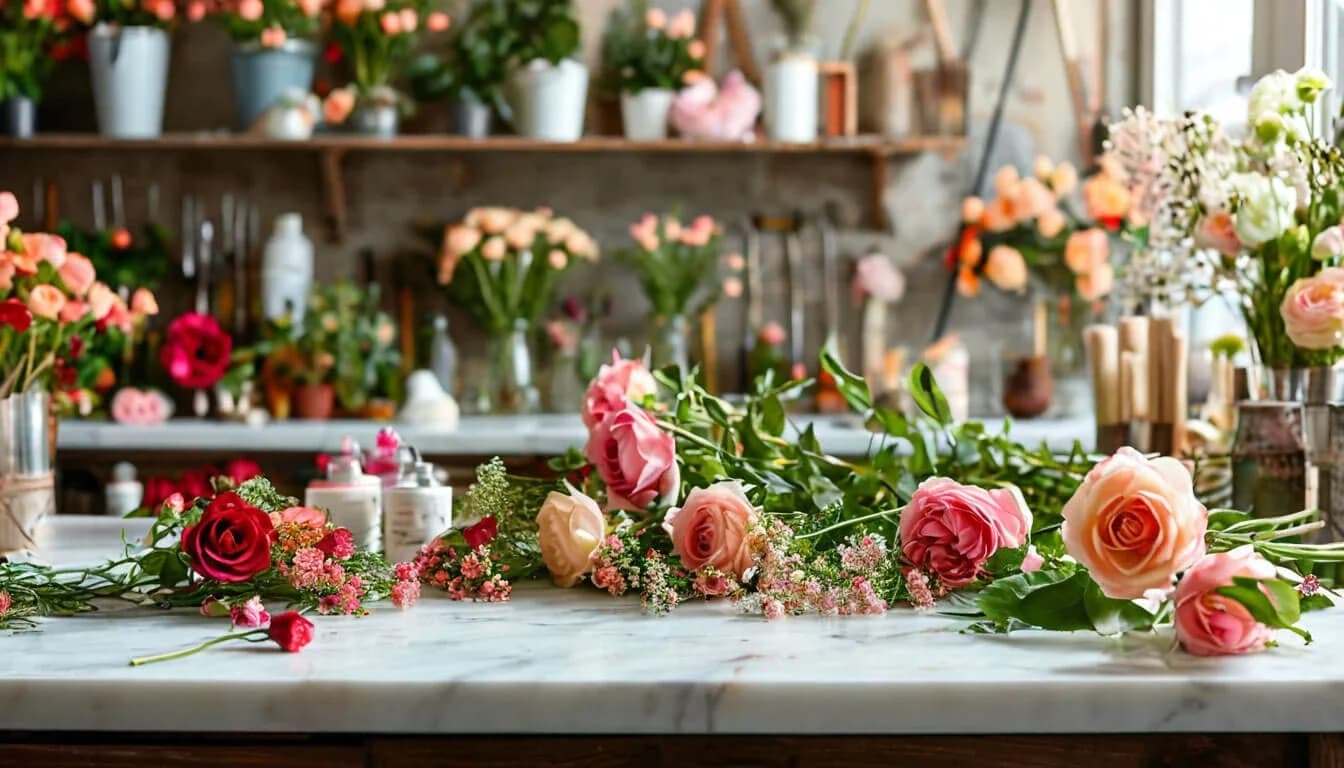 Traitement des fleurs coupées : guide étape par étape pour les fleuristes