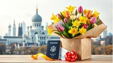 Из-за границы в Беларусь: как отправить цветы на 8 марта в Минск