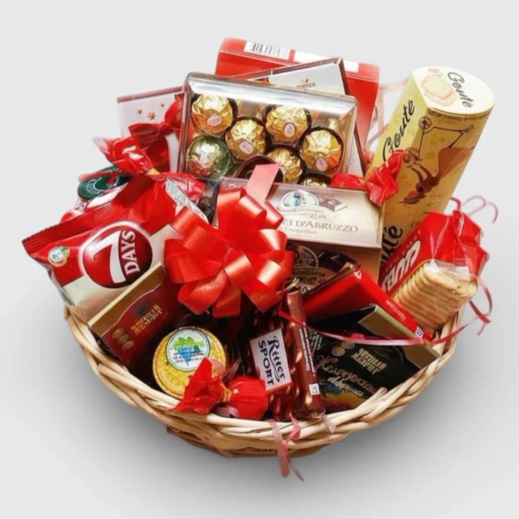 Panier cadeau ' À ma petite douceur ' .