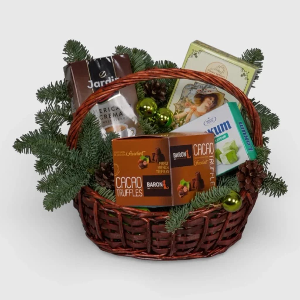 Panier cadeau ' Conte d'hiver '
