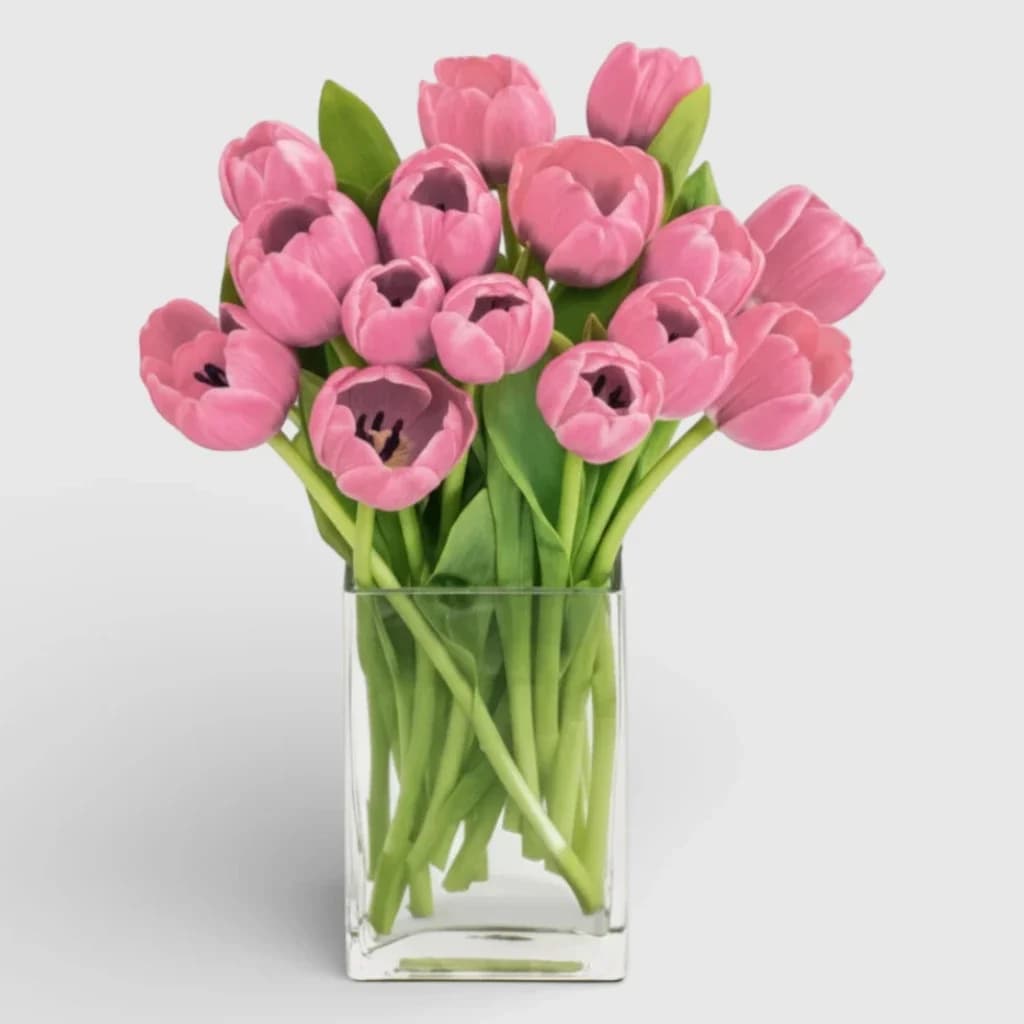 Bouquet de 21 tulipes ' Mon amour '