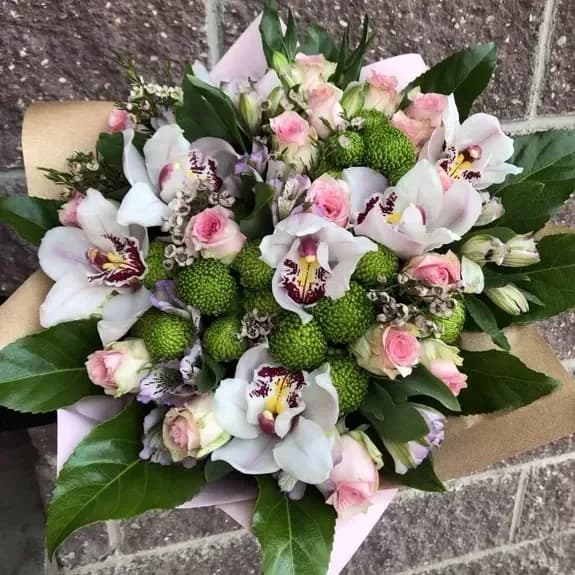 Bouquet d'orchidées ' Pour toi '