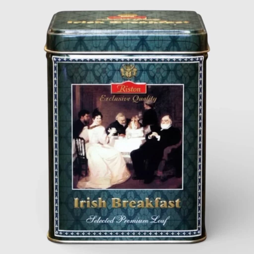 Thé vert en boîte métallique ' Petit déjeuner irlandais '