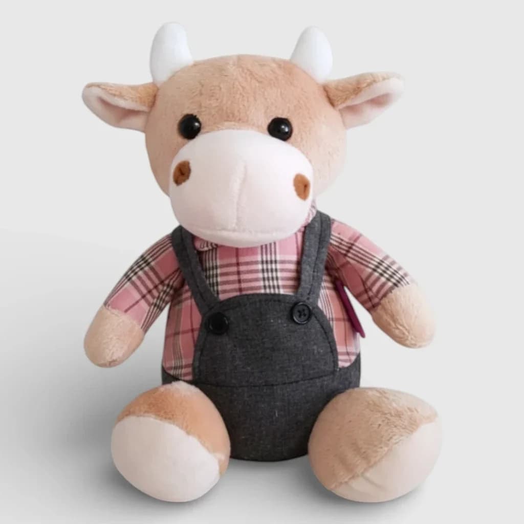 Peluche Taureau Vanya, 25 cm