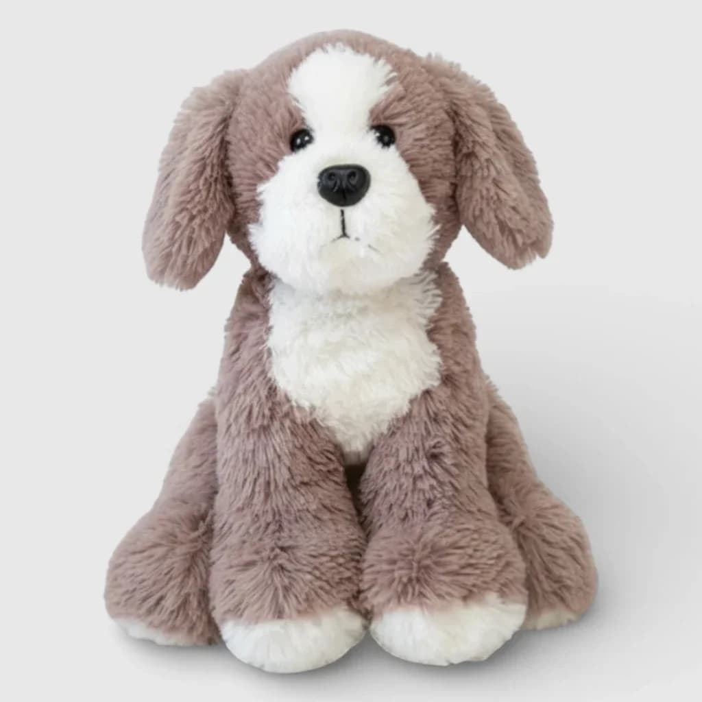 Peluche chien ' Bouff ', brun