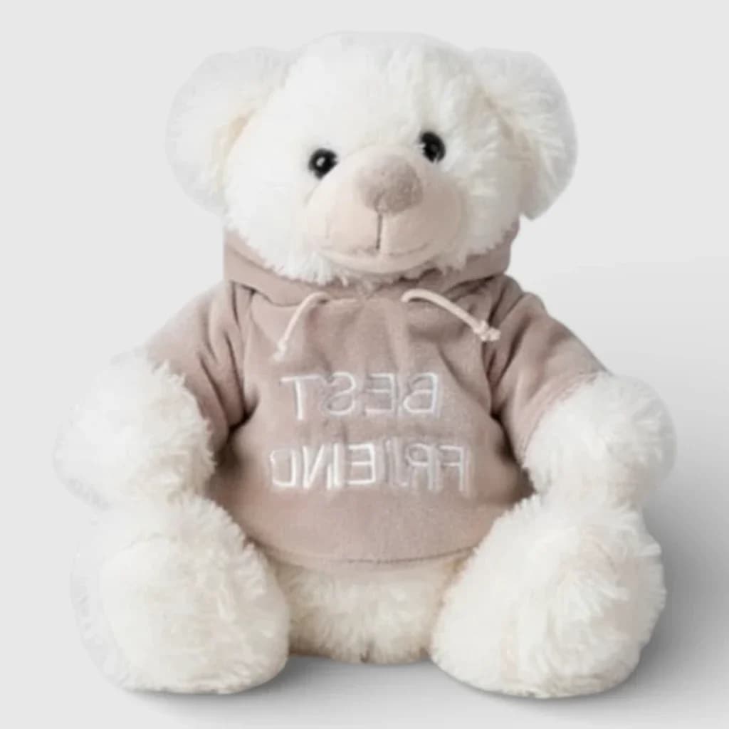Мишка в худи, 23 см