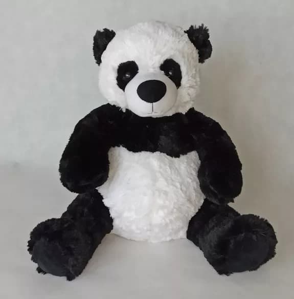 Ours en peluche et bouquet de fleurs
