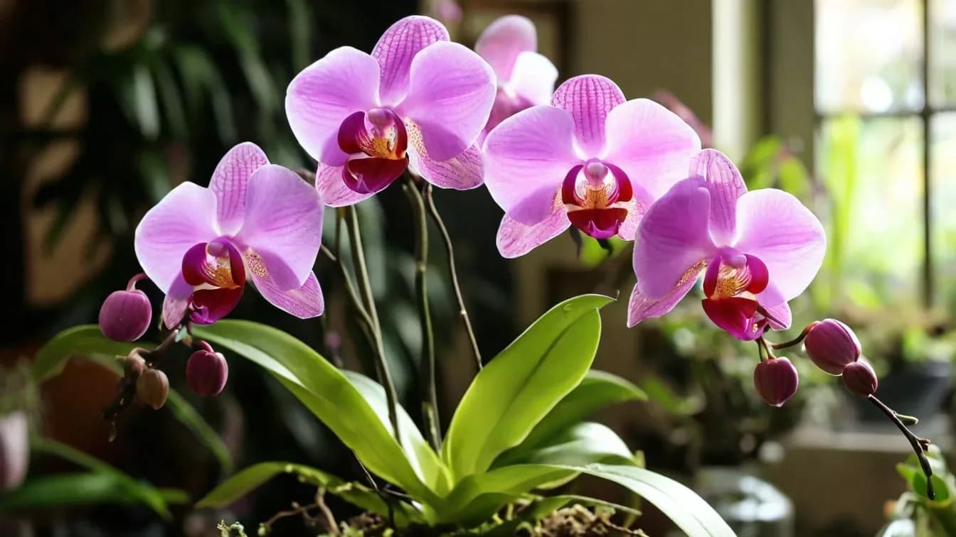 Une plante aussi gracieuse que l'orchidée